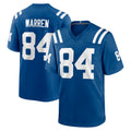 IN.Colts #84 Tyler Warren Player Royal Home Game Ldoa Stitched Jerseys