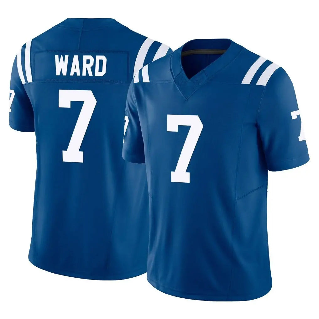 IN.Colts #7 Charvarius Ward Sr. Player Royal Limited Vapor F.U.S.E. Home Game Ldoa Stitched Jerseys