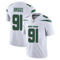 NY.Jets #91 Jowon Briggs Player White Spotlight Limited Vapor Home Game Ldoa Stitched Jerseys