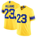 LA.Rams #23 Kyren Williams Player Gold Classic Sol Vapor F.U.S.E. Home Game Ldoa Stitched Jerseys