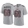 SF.49ers #68 Colton McKivitz Player Gray Atmosphere Fashion Home Game Ddoa Stitched Jerseys