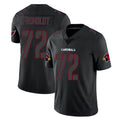 A.Cardinals #72 Hjalte Froholdt Player Black Impact Limited Home Game Ldoa Stitched Jerseys