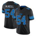 D.Lions #54 Alim McNeill Player Black Alternate Vapor F.U.S.E. Limited Home Game Ldoa Stitched Jerseys