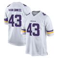 M.Vikings #43 Andrew Van Ginkel Player White Home Game Ldoa Stitched Jerseys