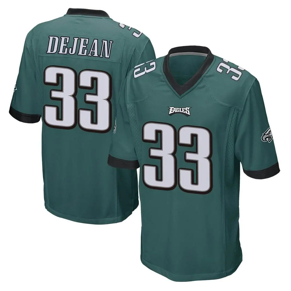 P.Eagles #33 Cooper DeJean Player Team Color Green Home Game Ldoa Stitched Jerseys