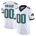 Custom J.Jaguars White Prowler Throwback Vapor F.U.S.E. Limited Home Game Any Name & Numbers Ldoa Stitched Jerseys
