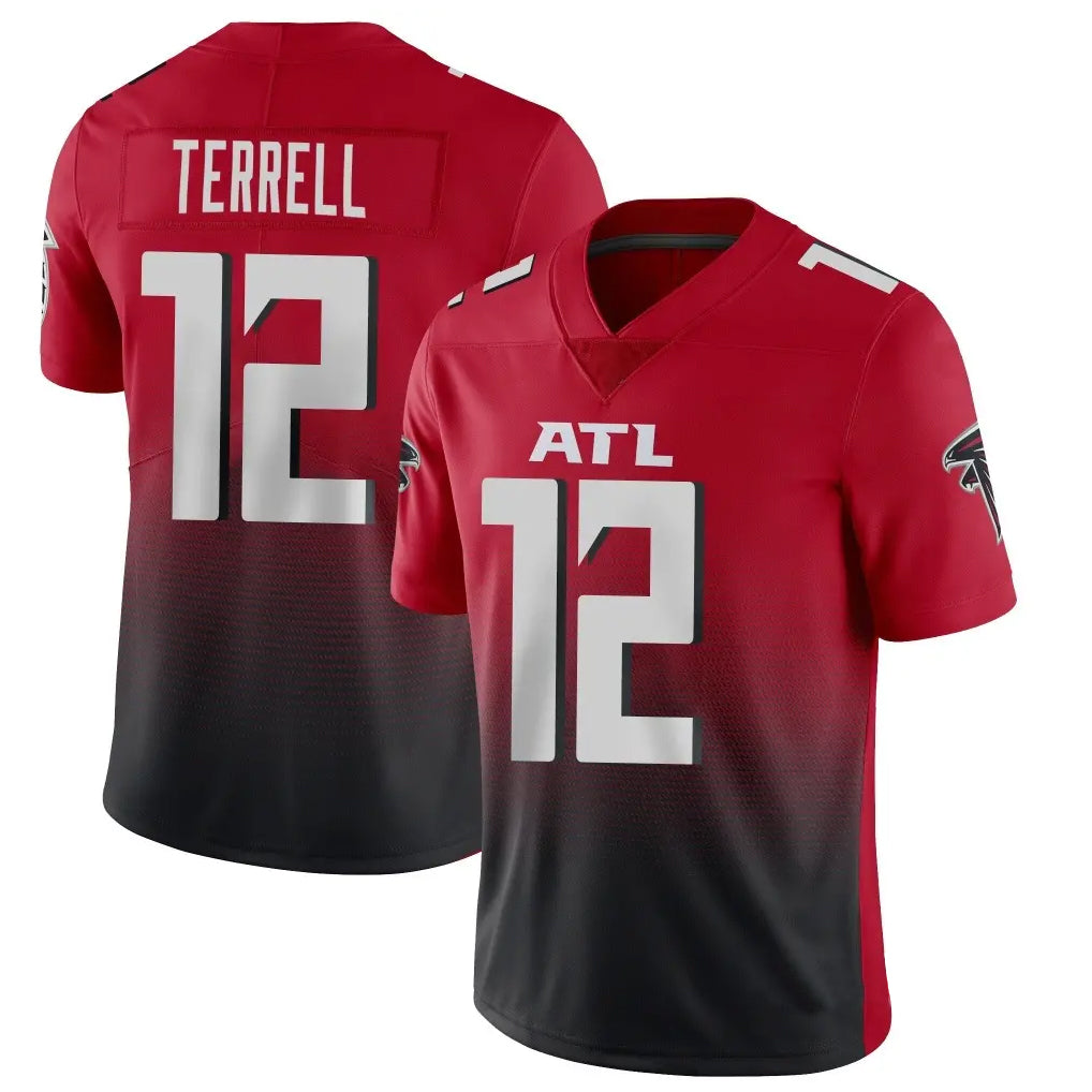 A.Falcons #12 Avieon Terrell Player Red Vapor Untouchable Limited Home Game Ldoa Stitched Jerseys