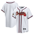 A.Braves ## Braves Blank Player White Gold Home Game Ldoa Stitched Jerseys
