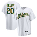 Athletics #20 Zack Gelof Player White Home Game Ldoa Stitched Jerseys