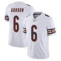 C.Bears #6 Kyler Gordon Player White Vapor Untouchable Limited Home Game Ldoa Stitched Jerseys