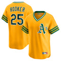 Athletics #25 Brent Rooker Player Gold Cooperstown Collection T-shirt Game Ldoa Stitched Jerseys