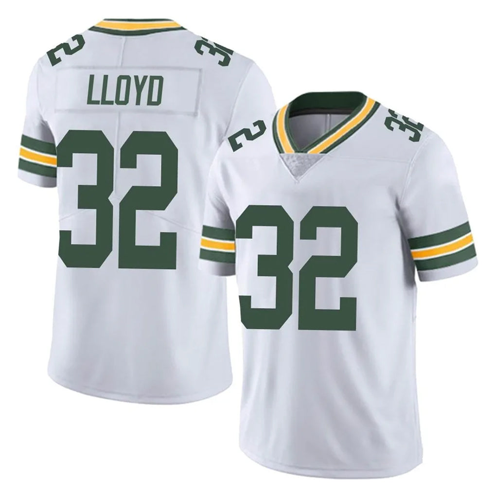 GB.Packers #32 MarShawn Lloyd Player White Vapor Untouchable Limited Home Game Ldoa Stitched Jerseys