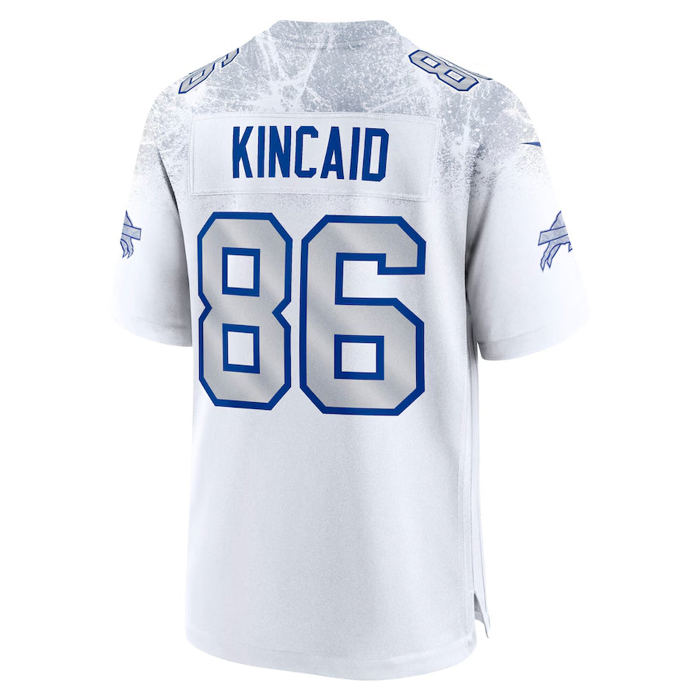 B.Bills #86 Dalton Kincaid Player White Rivalries Collection Game Ldoa Stitched Jerseys