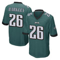 P.Eagles #26 Saquon Barkley Player Team Color Green Home Game Ldoa Stitched Jerseys