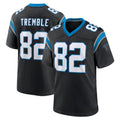 C.Panthers #82 Tommy Tremble Player Black Limited Home Game Ldoa Stitched Jerseys