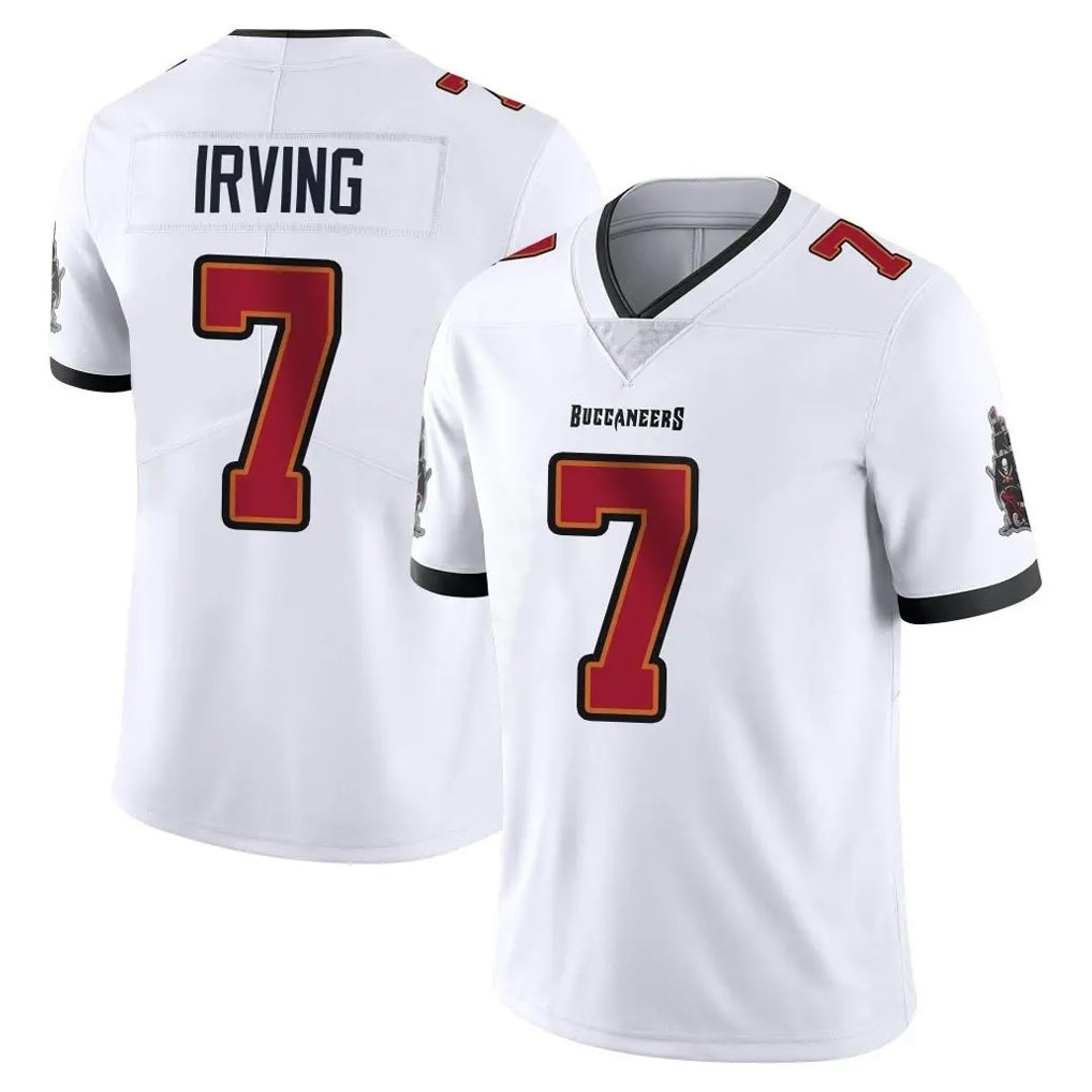 TB.Buccaneers #7 Bucky Irving Player White Limited Vapor Untouchable Home Game Ldoa Stitched Jerseys