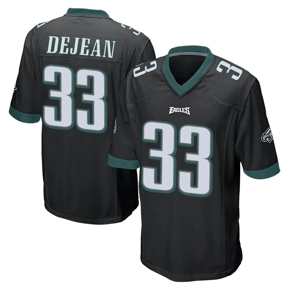 P.Eagles #33 Cooper DeJean Player Black Home Game Ldoa Stitched Jerseys