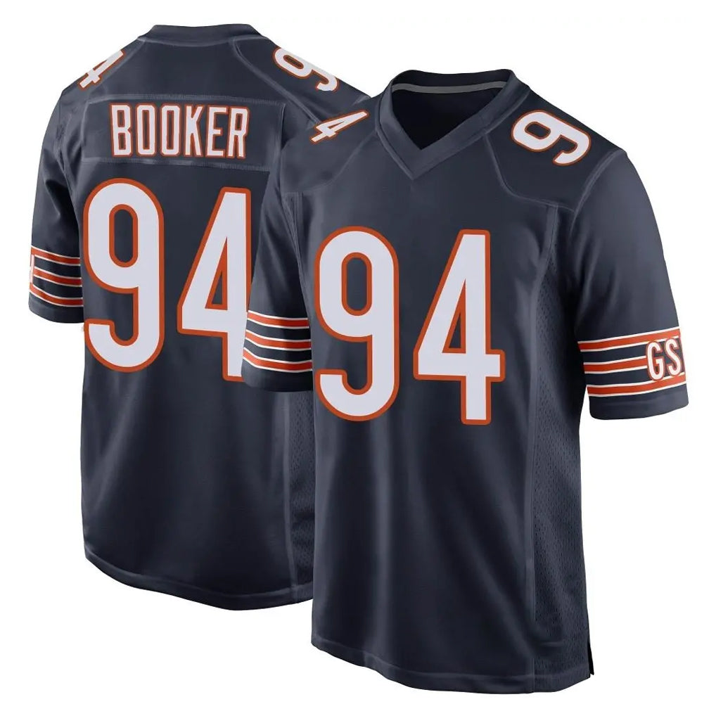 C.Bears #94 Austin Booker Player Navy Home Game Ldoa Stitched Jerseys
