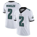 P.Eagles #2 Riq Woolen Player White Limited Vapor Untouchable Home Game Ldoa Stitched Jerseys