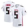 A.Falcons #5 Drake London Player White Game Ldoa Stitched Jerseys