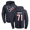 H.Texans #71 Braden Smith Player Navy Pro Line Pullover Hoodie Limited Game Ldoa Stitched Jerseys