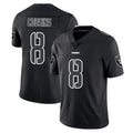 LV.Raiders #8 Kirk Cousins Player Black Limited Black Impact Home Game Ldoa Stitched Jerseys