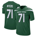 NY.Jets #71 Josh Myers Player Green Home Game Ldoa Stitched Jerseys