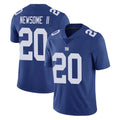 NY.Giants #20 Greg Newsome II Player Royal Limited Vapor Untouchable Home Game Ldoa Stitched Jerseys