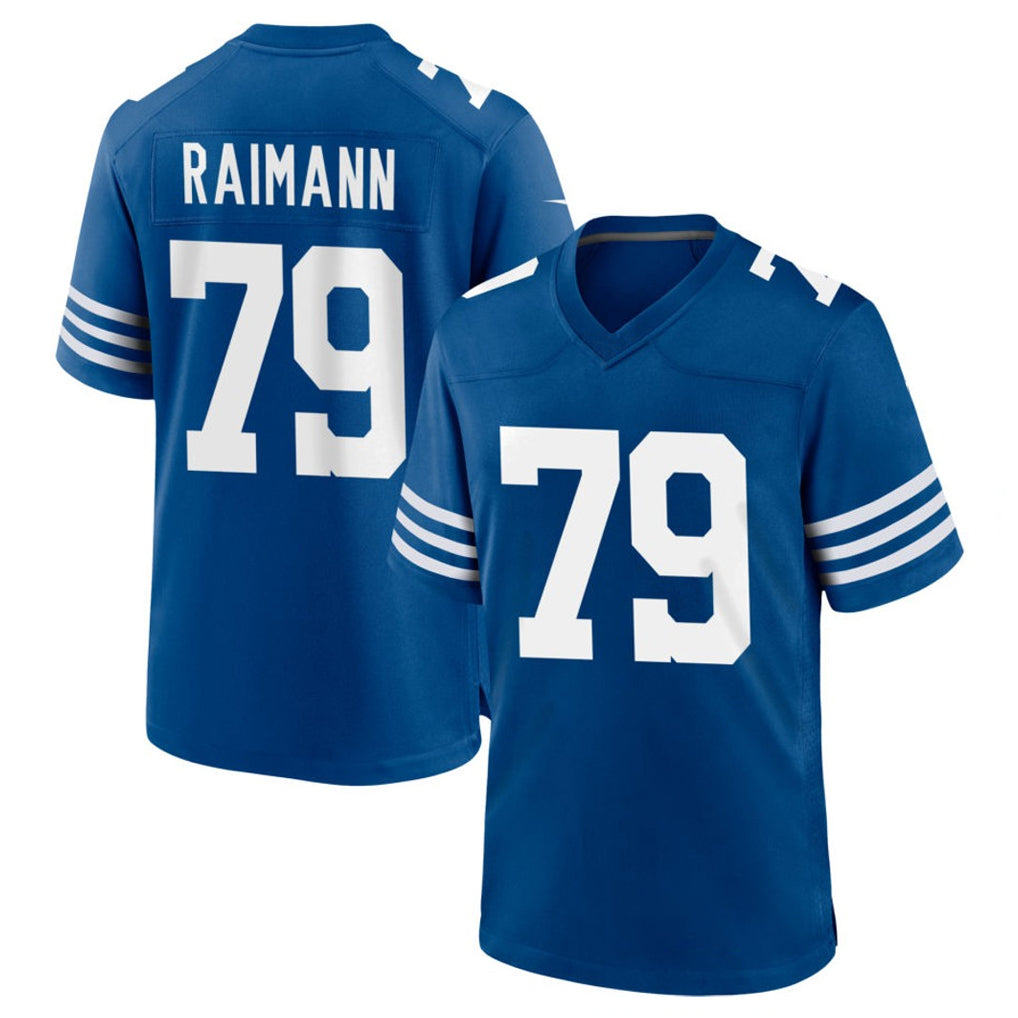 IN.Colts #79 Bernhard Raimann Player Royal Limited Home Game Ldoa Stitched Jerseys