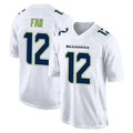 S.Seahawks #12 12th Fan Player White Tundra Fashion Home Game Ldoa Stitched Jerseys