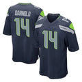 S.Seahawks #14 Sam Darnold Player Navy Home Game Ldoa Stitched Jerseys