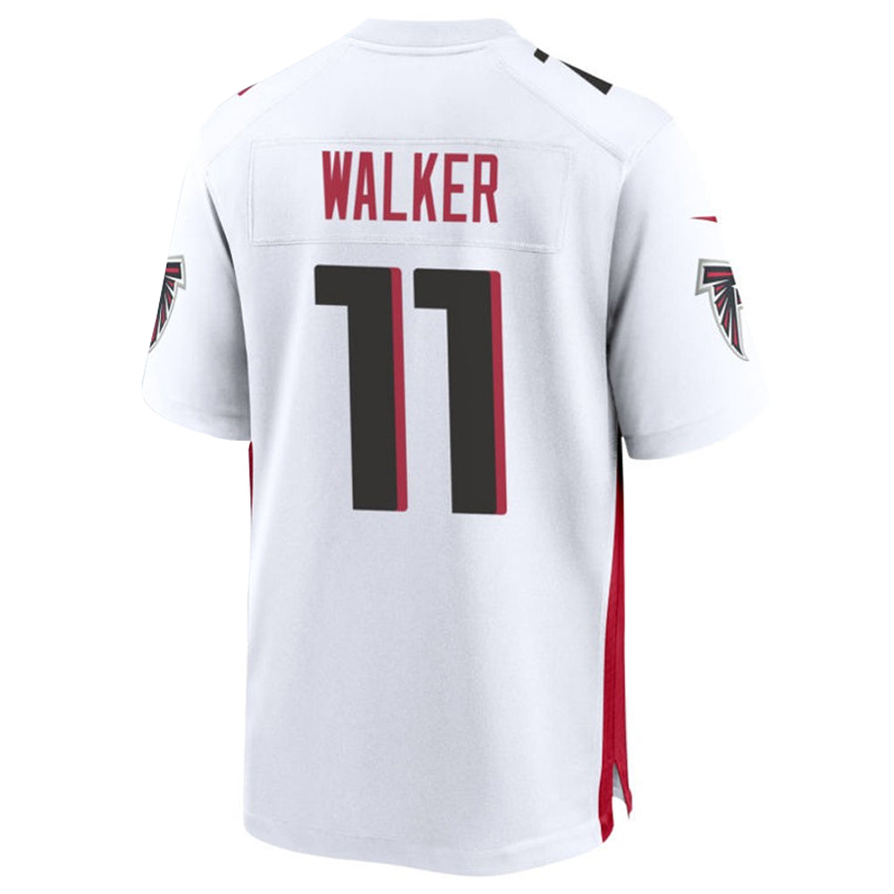 A.Falcons #11 Jalon Walker Player White Home Game Ldoa Stitched Jerseys