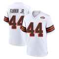 C.Browns #44 Harold Fannin Jr. Player White Alternate Home Game Ldoa Stitched Jerseys