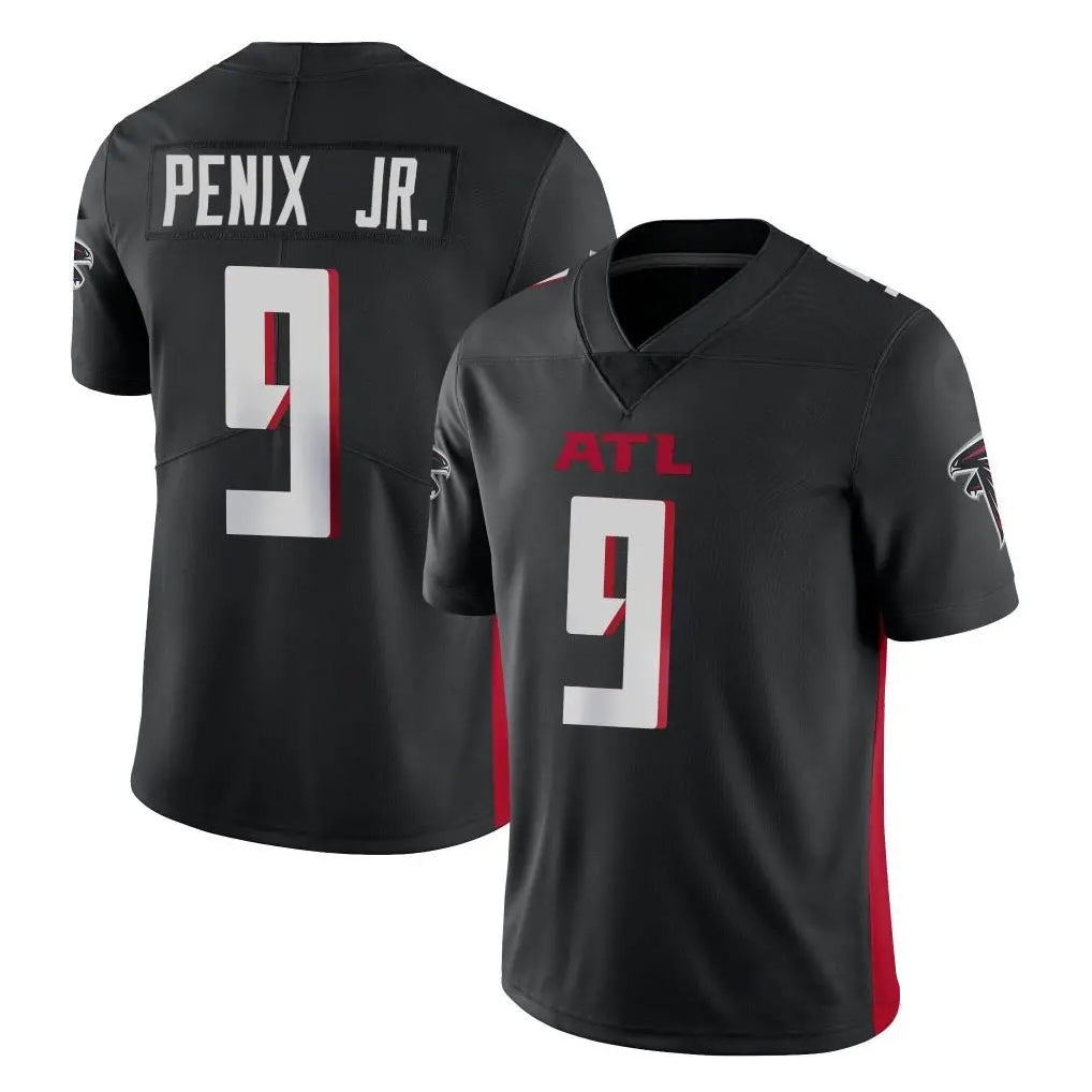 A.Falcons #9 Michael Penix Jr. Player Black Vapor Untouchable Limited Home Game Ldoa Stitched Jerseys