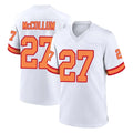 TB.Buccaneers #27 Zyon McCollum Player White '76 Home Game Ldoa Stitched Jerseys