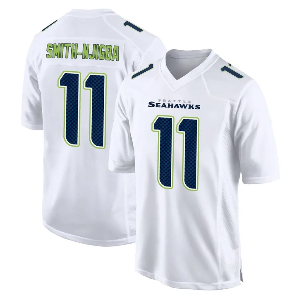 S.Seahawks #11 Jaxon Smith-Njigba Player White Tundra Fashion Home Game Ldoa Stitched Jerseys