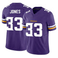 M.Vikings #33 Aaron Jones Sr. Player Purple Limited Vapor F.U.S.E. Home Game Ldoa Stitched Jerseys