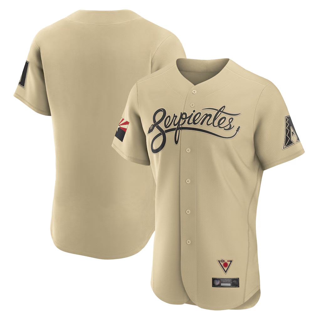 A.Diamondbacks ## Diamondbacks Blank Player Tan City Connect Limited Elite Home Game Hdoa Stitched Jerseys