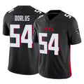 A.Falcons #54 Brandon Dorlus Player Black Vapor F.U.S.E. Limited Home Game Ldoa Stitched Jerseys