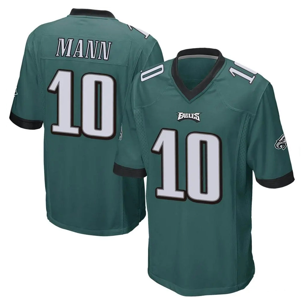 P.Eagles #10 Braden Mann Player Team Color Green Home Game Ldoa Stitched Jerseys