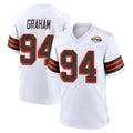 C.Browns #94 Mason Graham Player White Alternate Home Game Ldoa Stitched Jerseys