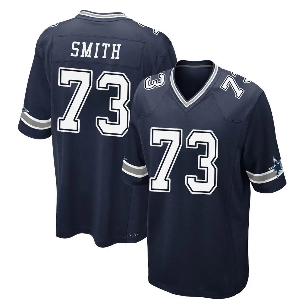 D.Cowboys #73 Tyler Smith Player Navy Home Game Ldoa Stitched Jerseys