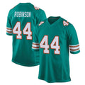 M.Dolphins #44 Chop Robinson Player Aqua Alternate Home Game Ldoa Stitched Jerseys