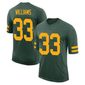 GB.Packers #33 Evan Williams Player Green Alternate Vapor Home Game Ldoa Stitched Jerseys