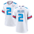 H.Texans #2 Calen Bullock Player Whtie 2026 Rivalries Vapor Home Game Ldoa Stitched jerseys