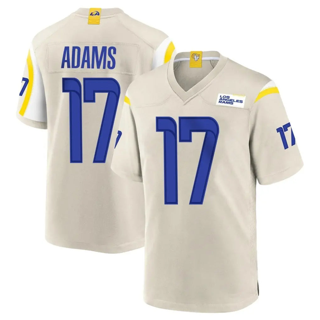 LA.Rams #17 Davante Adams Player Bone Home Game Ldoa Stitched Jerseys