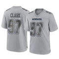 D.Cowboys #97 Kenny Clark Player Gray Atmosphere Fashion Home Game Ldoa Stitched Jerseys