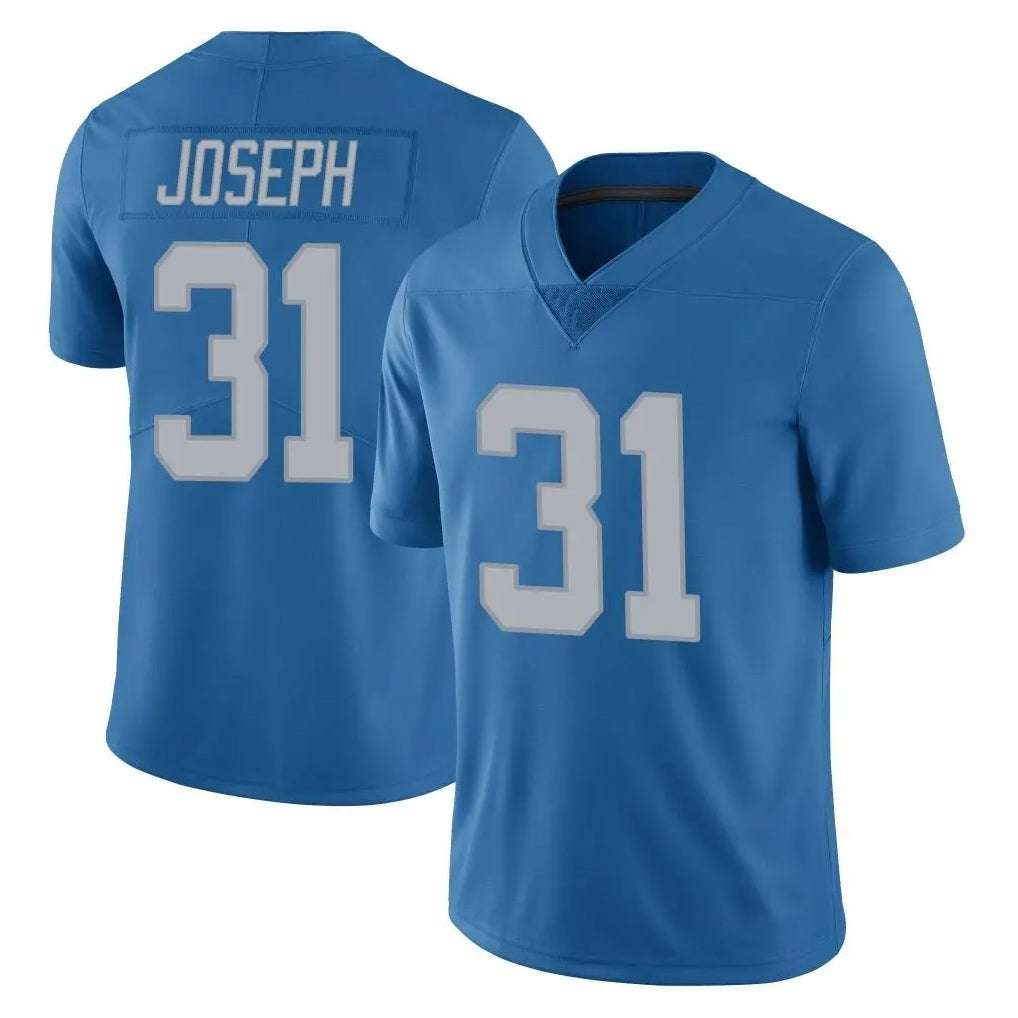 D.Lions #31 Kerby Joseph Player Blue Limited Throwback Vapor Untouchable Ldoa Stitched Jerseys