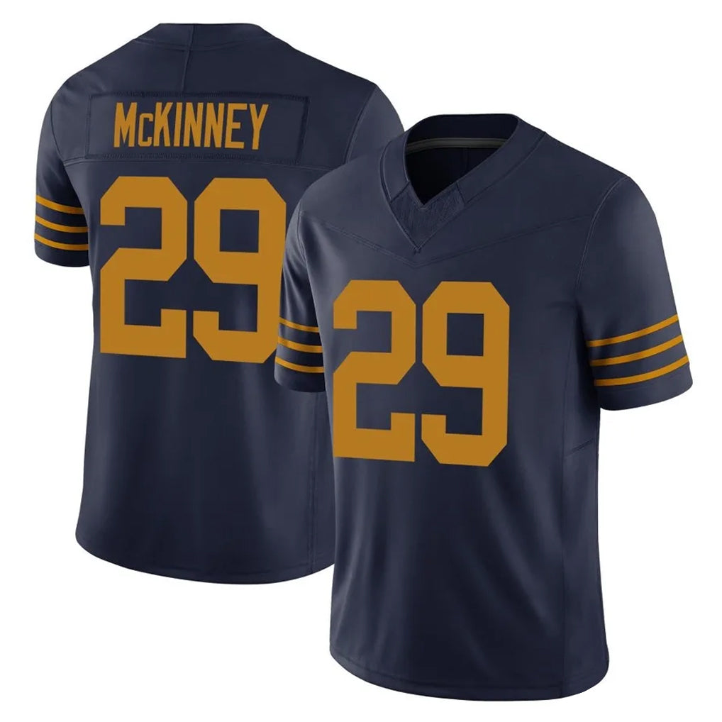 GB.Packers #29 Xavier McKinney Player Navy The 1923 Classic Vapor F.U.S.E. Home Game Ldoa Stitched Jerseys