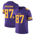 M.Vikings #87 T.J. Hockenson Player Purple Limited Color Rush Home Game Ldoa Stitched Jerseys